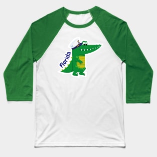 Florida Alligator Baseball T-Shirt